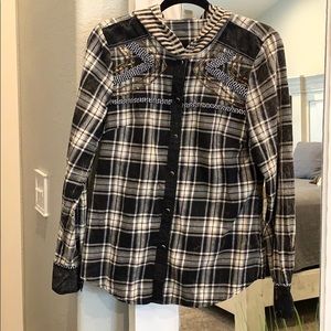 Gimmicks Flannel with Hood